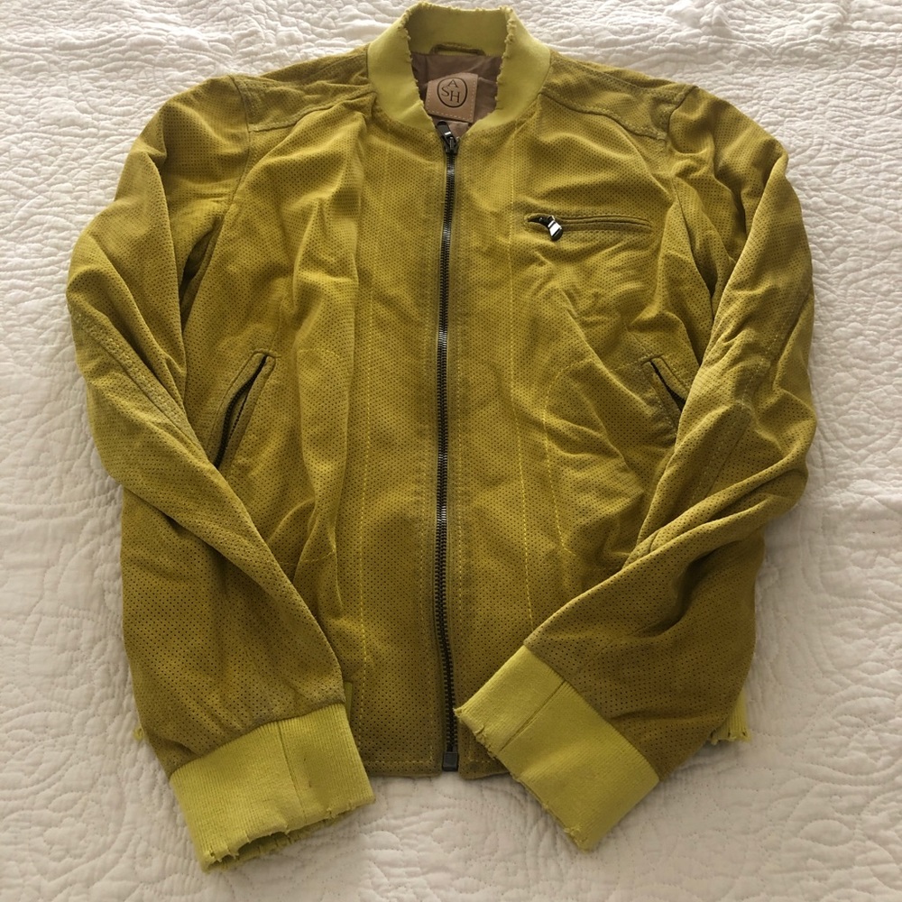 Ash neon suede jacket